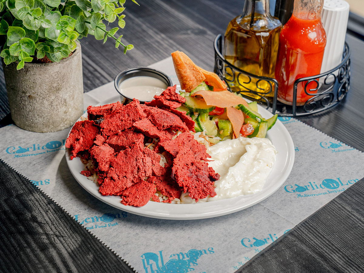 Spicy Beef Shawarma Plate
